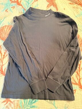 Abercrombie & Fitch Men's Long-Sleeve Mock Neck Shirt